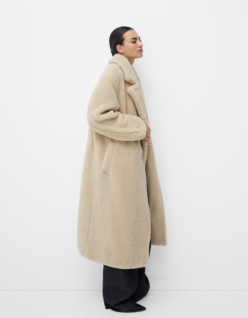 Norah | Oversized Teddy Jacket for Winter Warmth