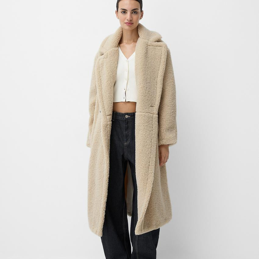 Norah | Oversized Teddy Jacket for Winter Warmth