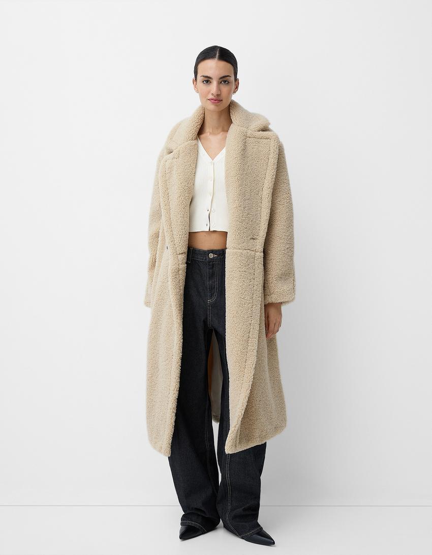 Norah | Oversized Teddy Jacket for Winter Warmth