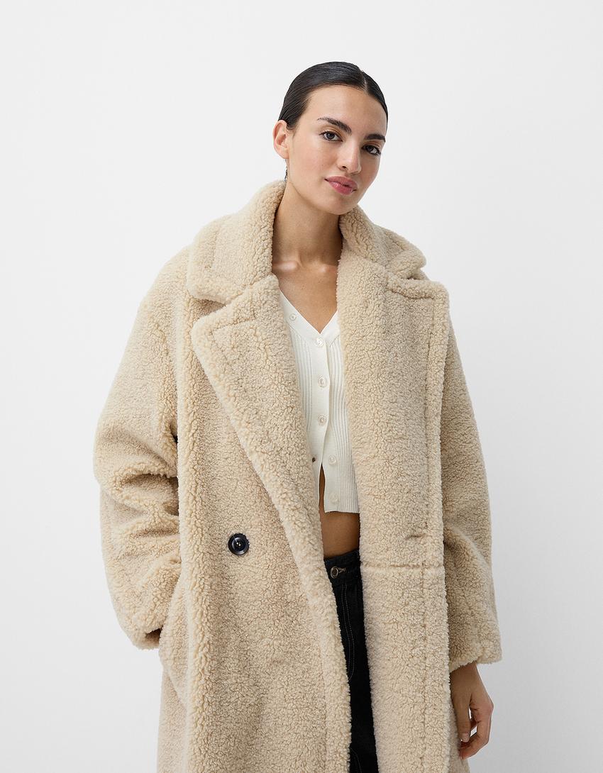 Norah | Oversized Teddy Jacket for Winter Warmth