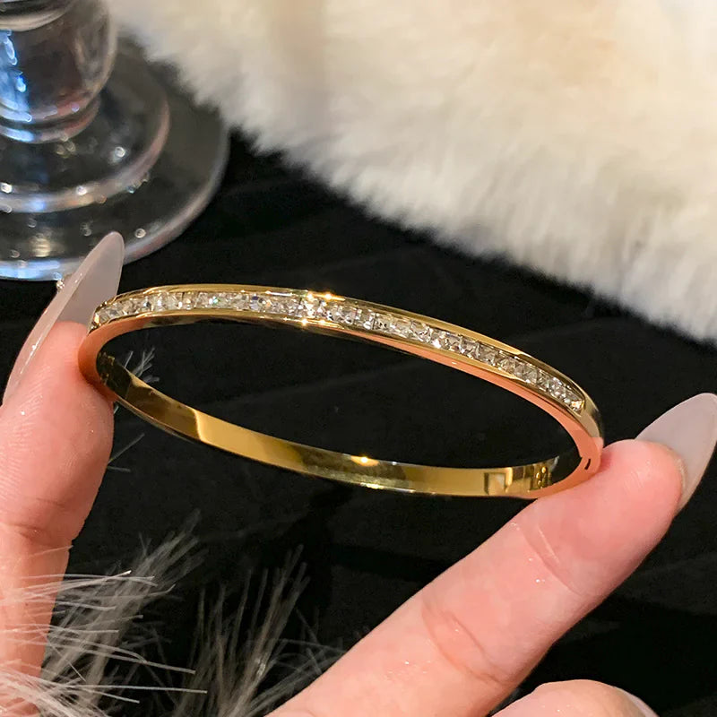 Luxe Bangle Set (Gold finish)