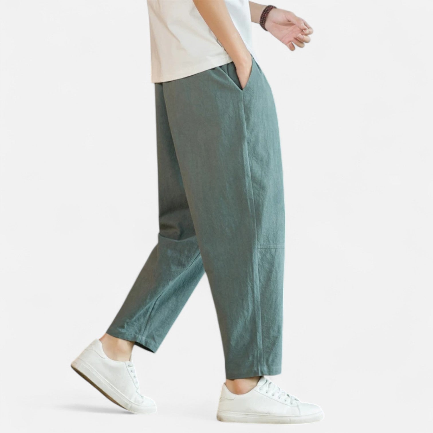 Men’s Cotton-Linen Trousers – Effortless Sophistication, Everyday Comfort