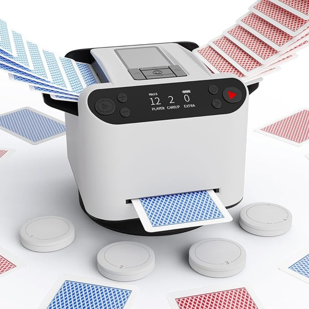 CardMaster™ Automatic Card Shuffler & Dealer