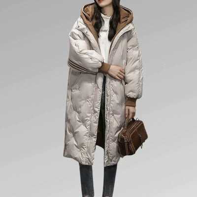 Daisy | Long Quilted Wintercoat for Women