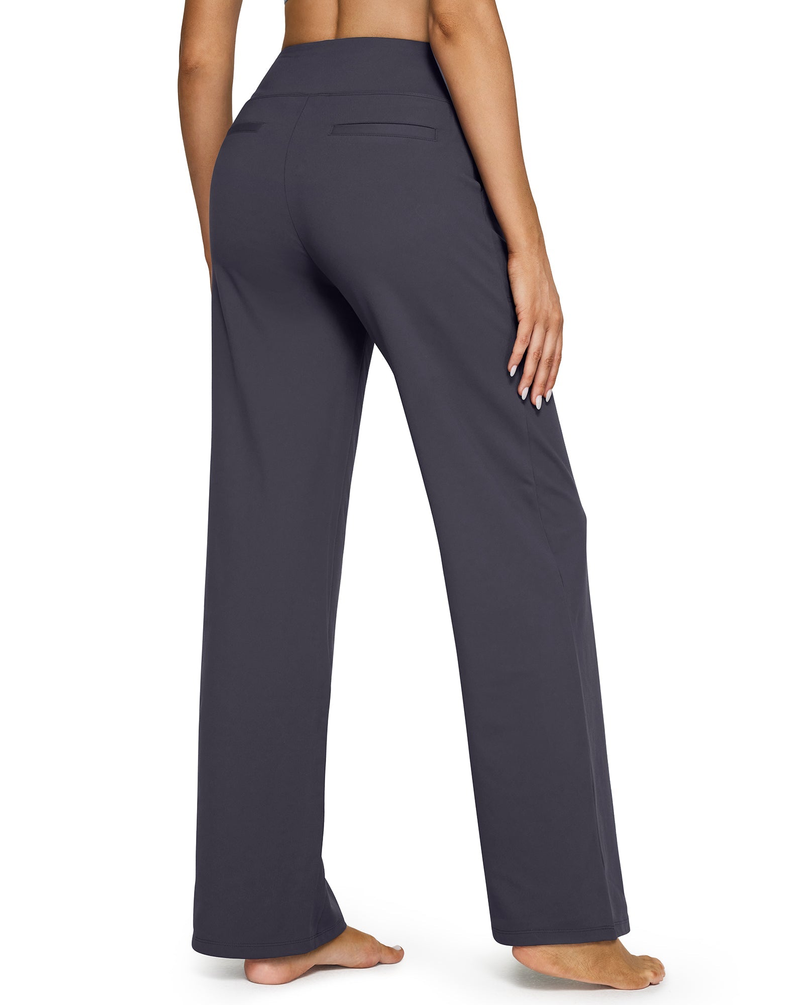 Loose High-Waist Business Casual Pants