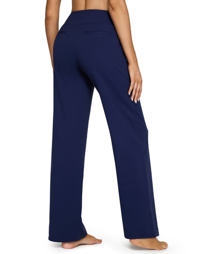 Loose High-Waist Business Casual Pants