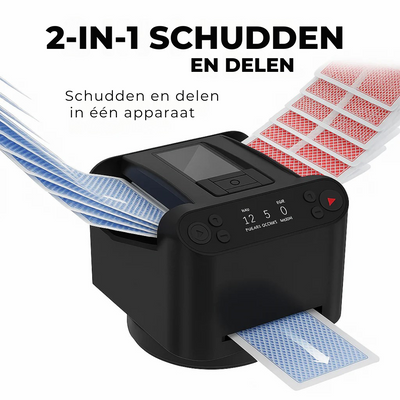 CardMaster™ Automatic Card Shuffler & Dealer