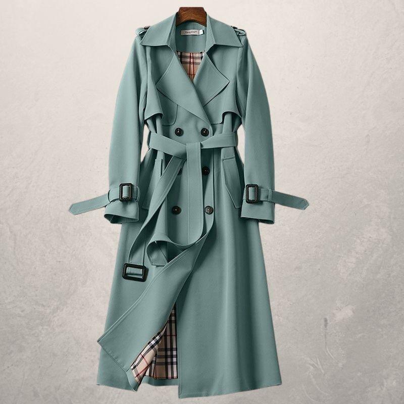 Amelia | Women's Stylish Windproof Trench Coat