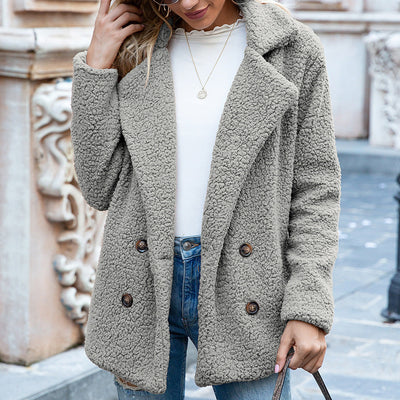 Francesca | Elegant Long-Sleeve Teddy Jacket