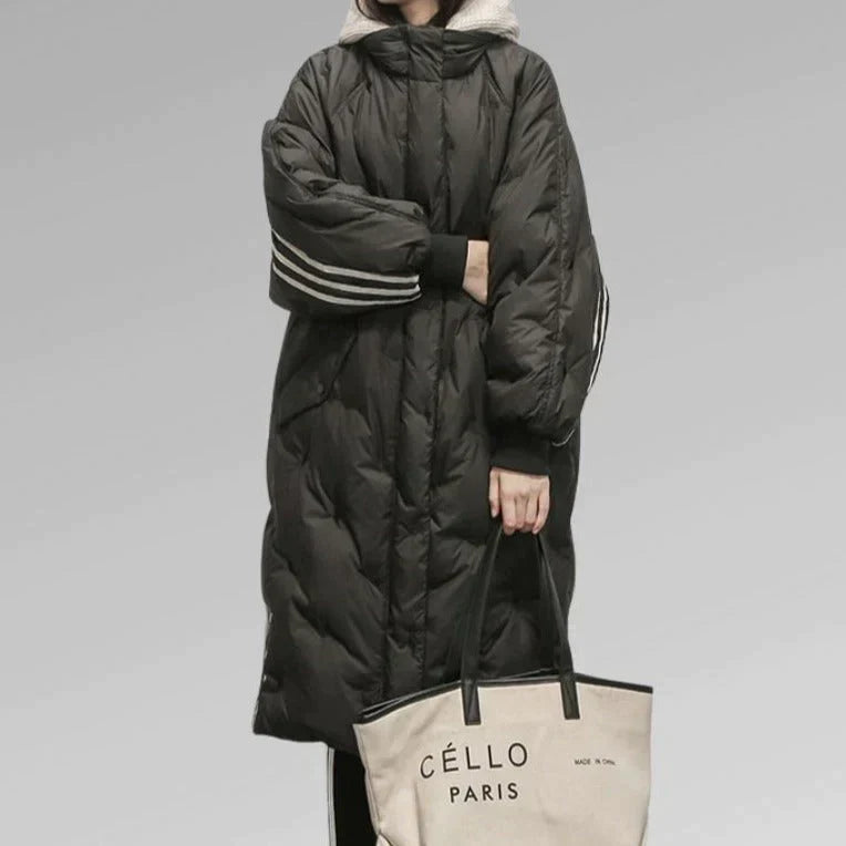 Daisy | Long Quilted Wintercoat for Women