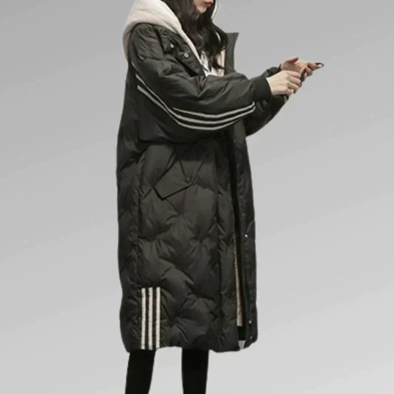 Daisy | Long Quilted Wintercoat for Women