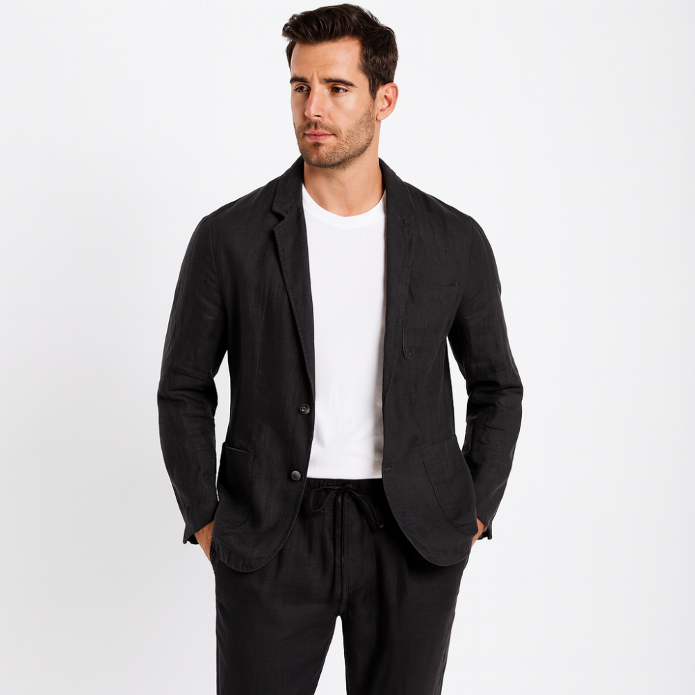 Men's Soft Linen Blazer | Versatile
