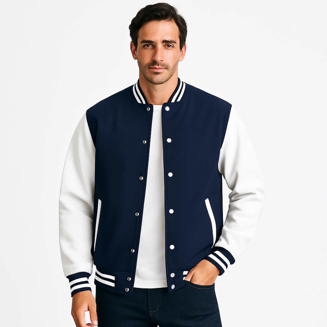Men's Varsity Bomber Jacket | Casual