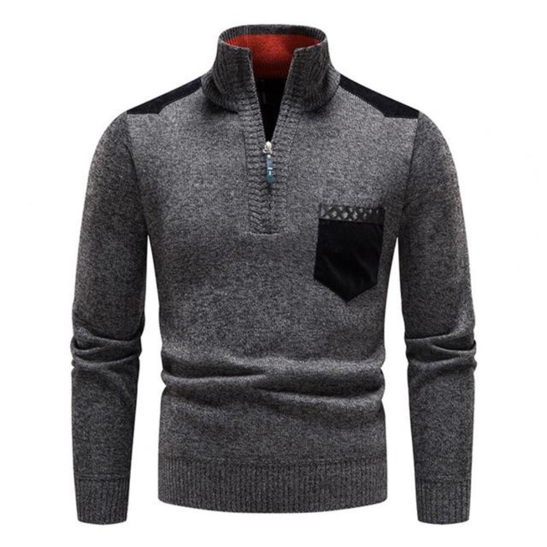 Men's Quarter-Zip Sweater | Casual