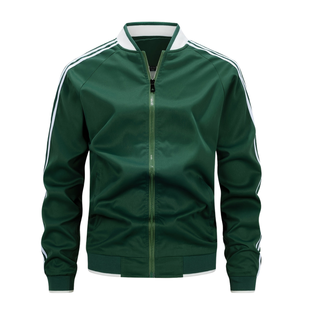 Men's Zip Bomber Jacket | Comfortable