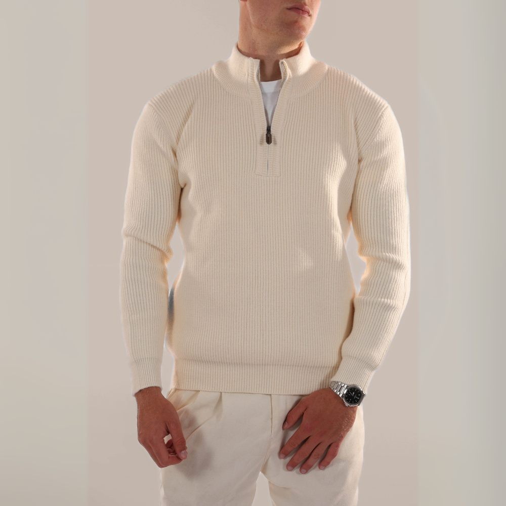 Men's Quarter-Zip Sweater | Cozy