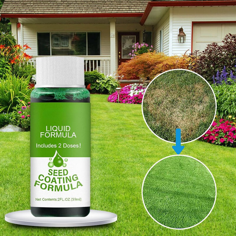 Liquid Seeding Grass Lawn Green Spray System