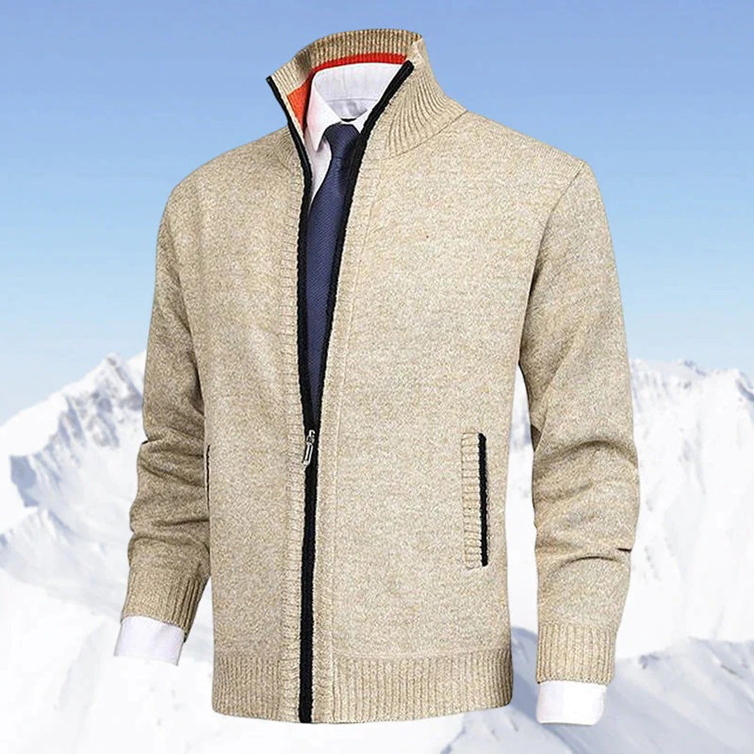Matthew | Men's Zipper Knit vest | Casual