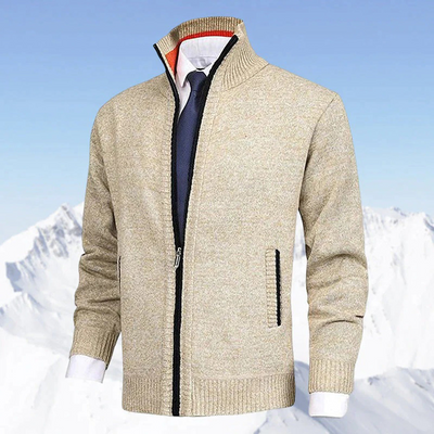 Matthew | Men's Zipper Knit vest | Casual