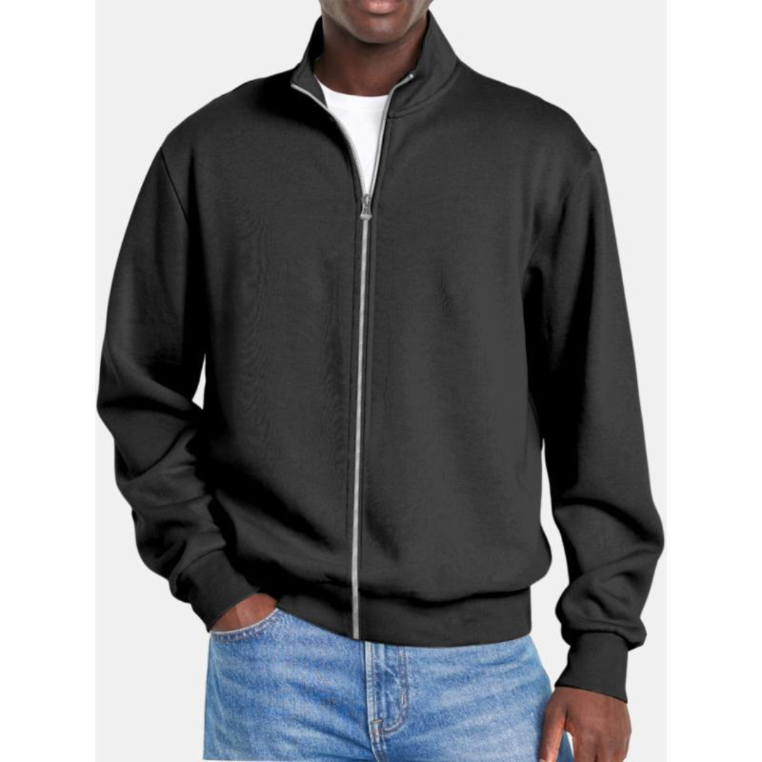 Men's Casual Zip Jacket | Comfortable