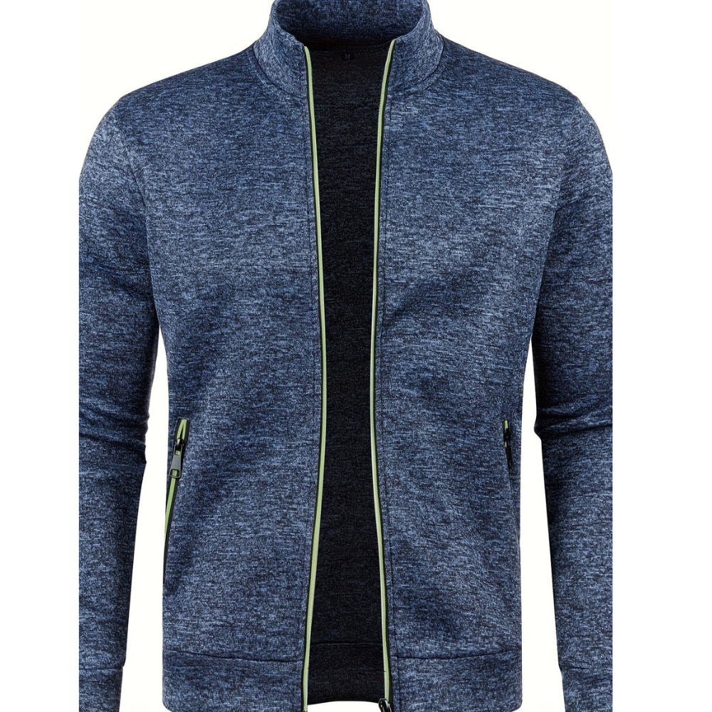 Men's Sporty Zip Jacket | Comfortable