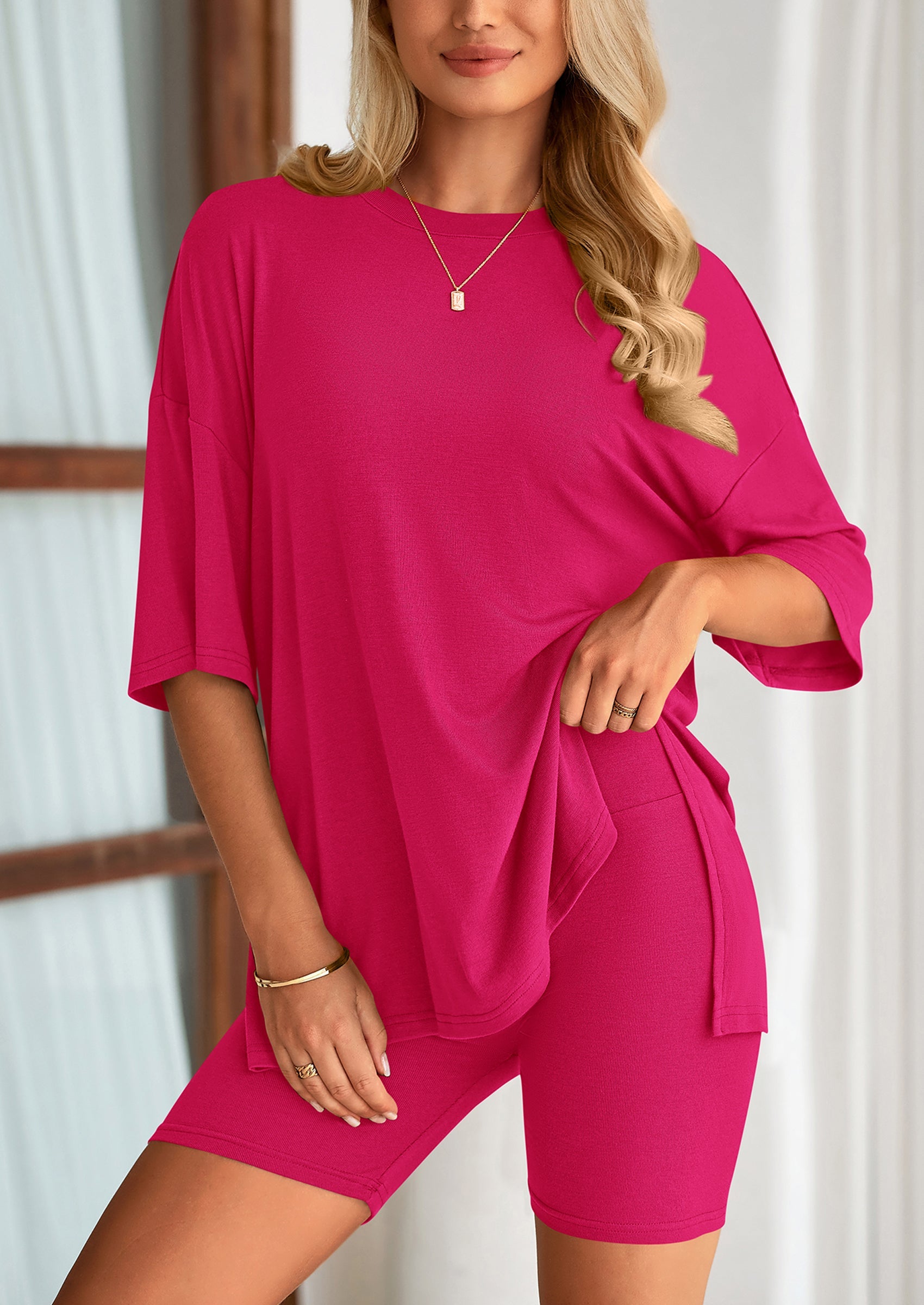 Two Piece Lounge Set Casual Oversized
