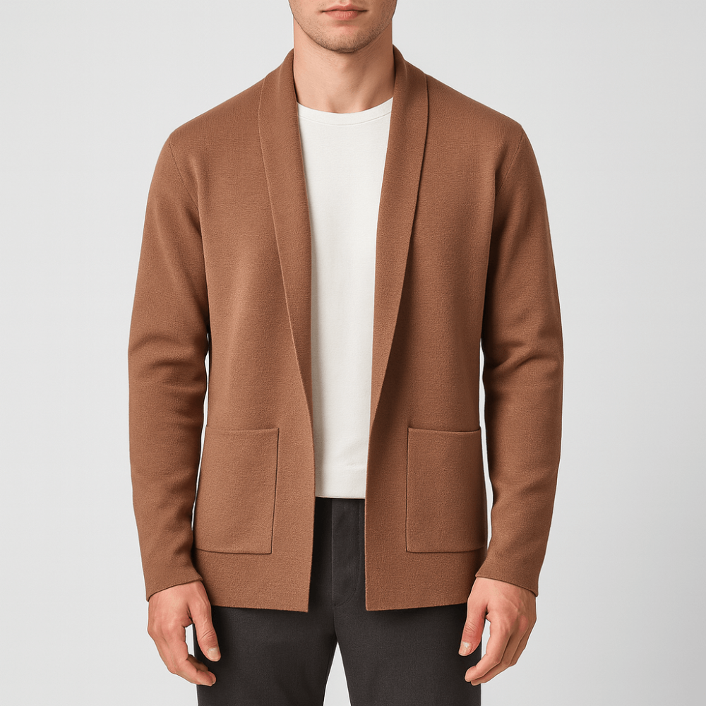 Men's Shawl Collar Cardigan | Knit