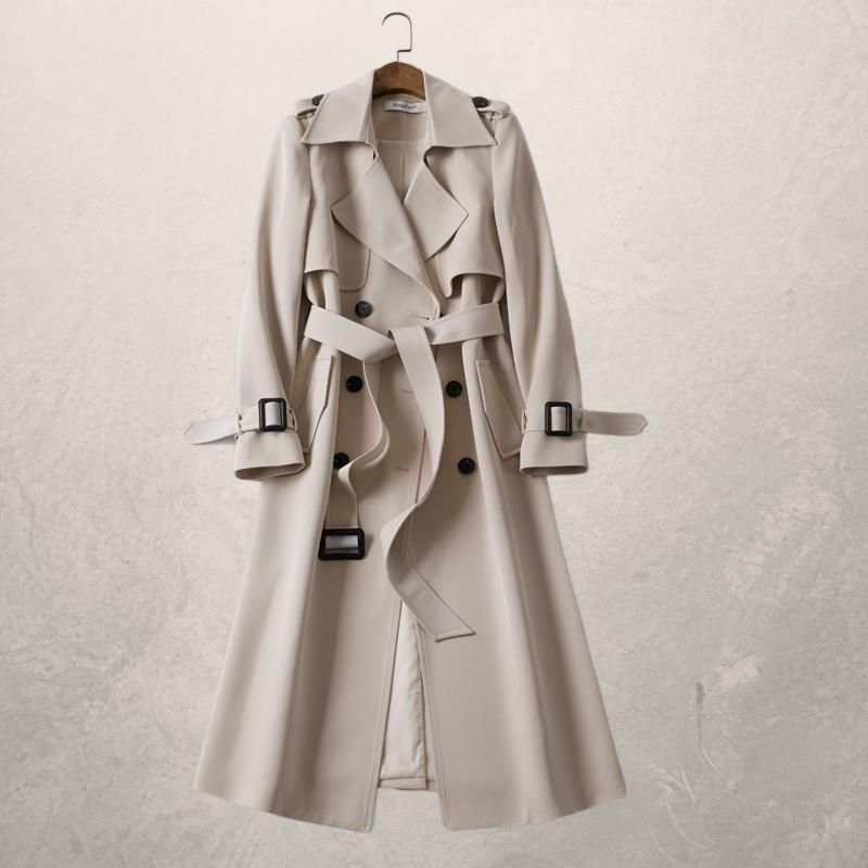 Amelia | Women's Stylish Windproof Trench Coat