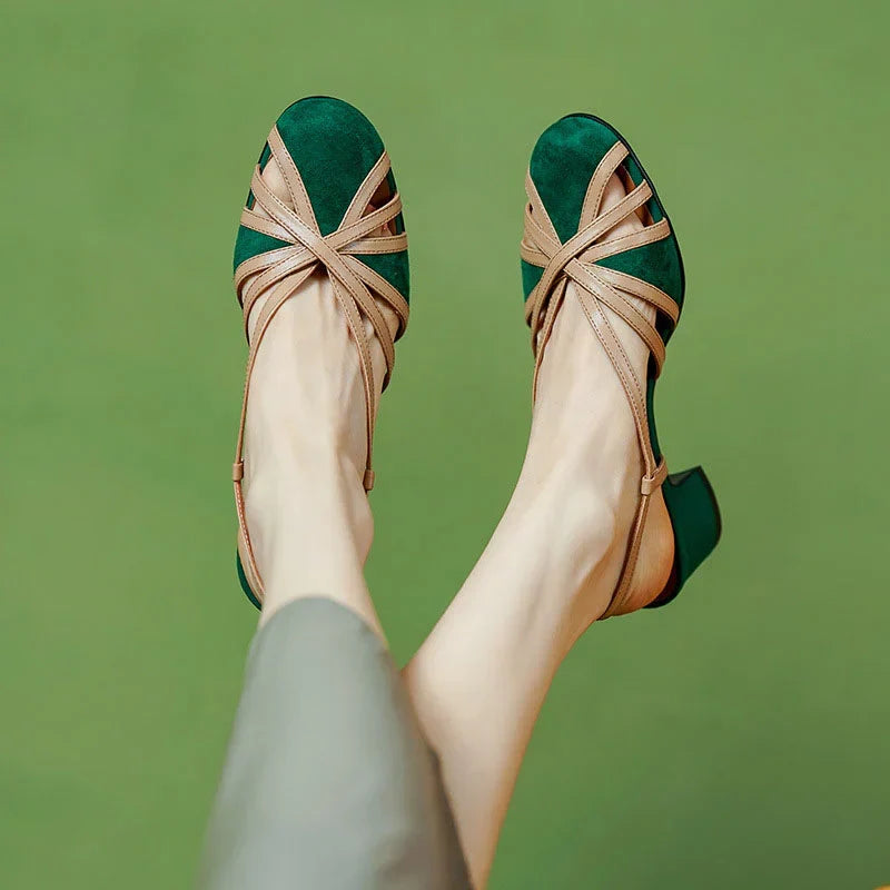 Alden & Archer™| Alanza Elegant Heeled Sandas
