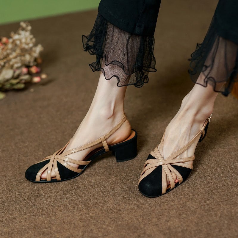 Alden & Archer™| Alanza Elegant Heeled Sandas