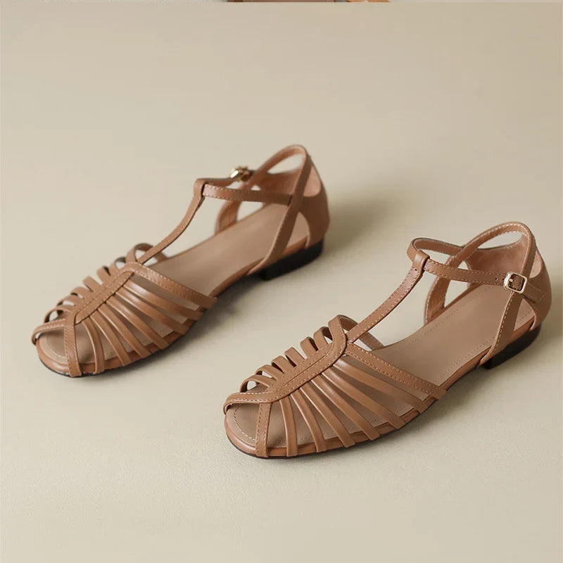 Alden & Archer™ | Cishara T-Strap Sandals