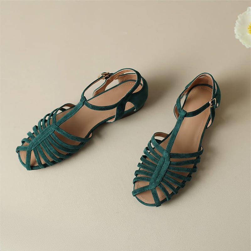 Alden & Archer™ | Cishara T-Strap Sandals