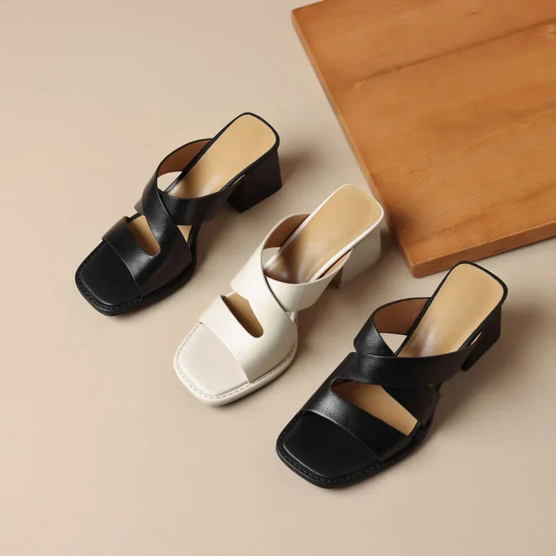 Alden & Archer™| Pora Elegant Heeled Sandals