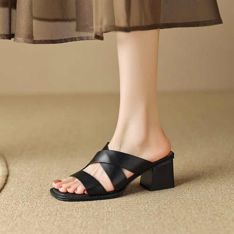Alden & Archer™| Pora Elegant Heeled Sandals