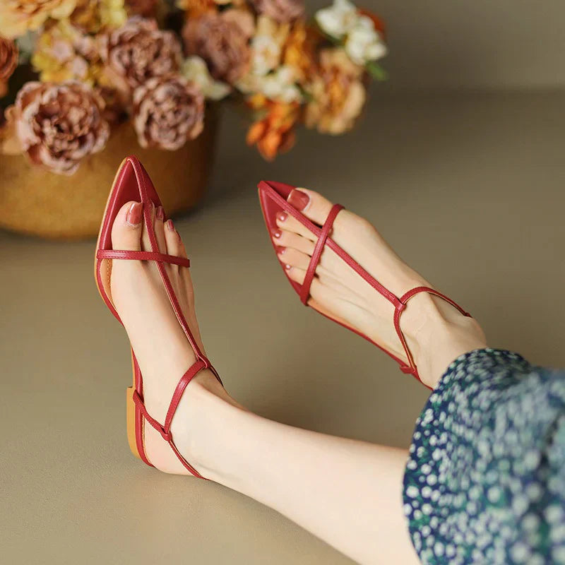 Alden & Archer™| Laney Elegant Flat Sandals