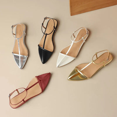 Alden & Archer™| Laney Elegant Flat Sandals