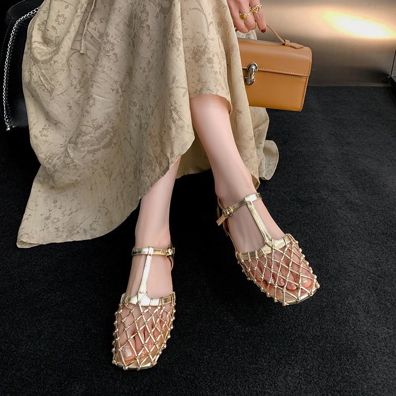 Alden & Archer™| Kim Square Toe Sandals