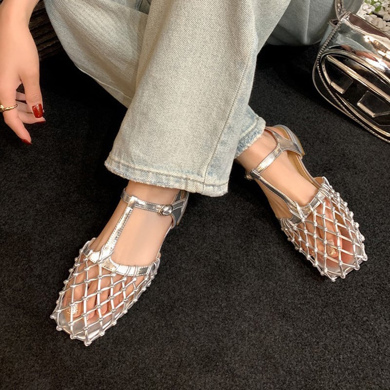 Alden & Archer™| Kim Square Toe Sandals