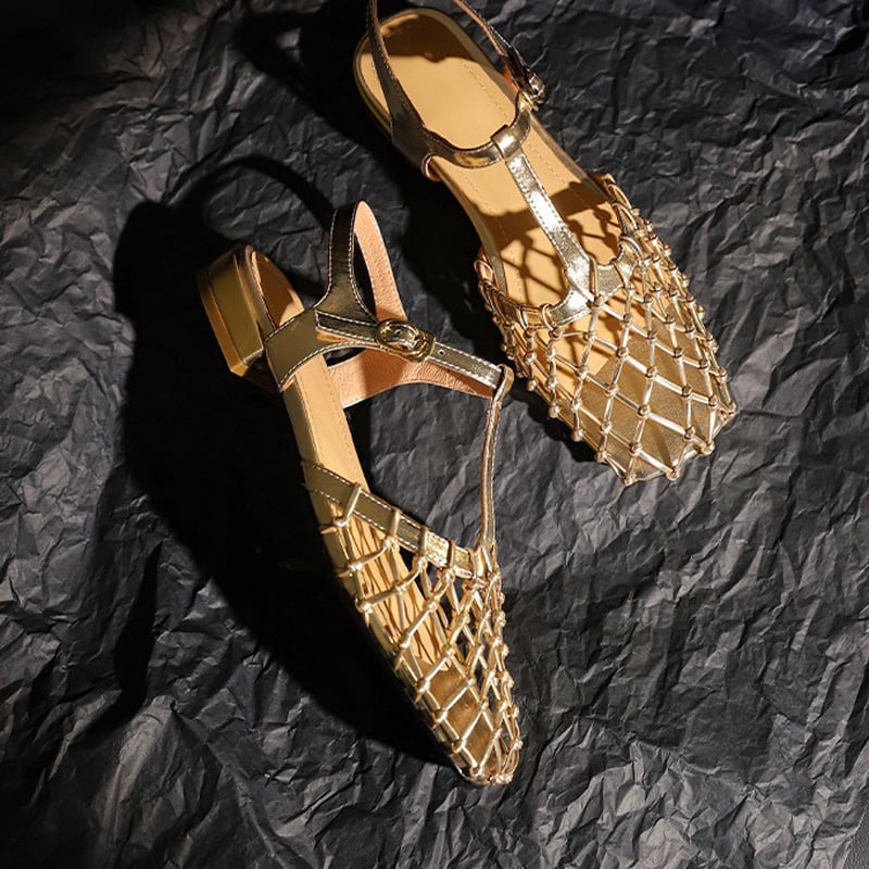 Alden & Archer™| Kim Square Toe Sandals