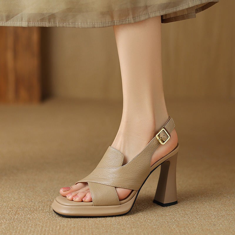 Alden & Archer™| Kamari Elegant Platform Sandals