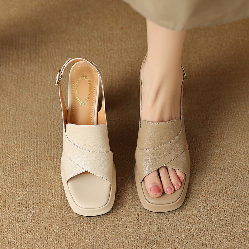 Alden & Archer™| Kamari Elegant Platform Sandals