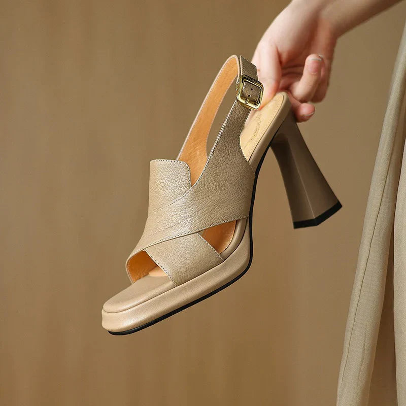 Alden & Archer™| Kamari Elegant Platform Sandals