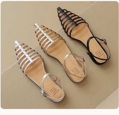 Alden & Archer™ | Kiara Elegant Flat Sandals