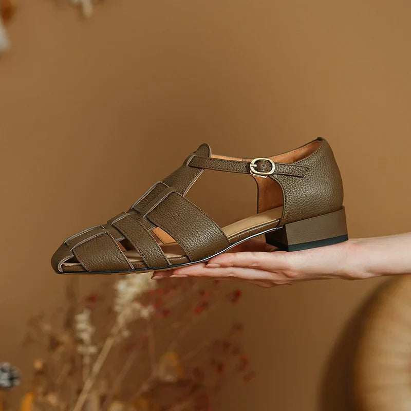 Alden & Archer™| Kimara Casual Heeled Sandals
