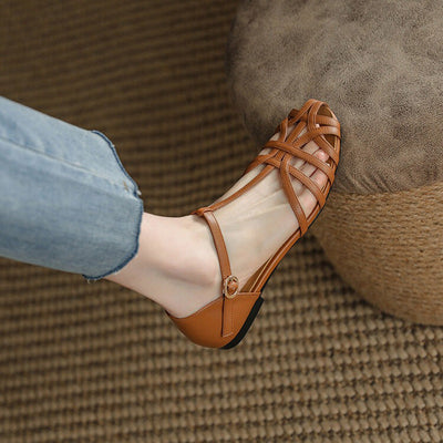 Alden & Archer™| Monroe T-Strap Sandals