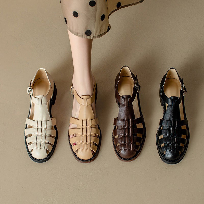 Alden & Archer™ | Eugene T-Strap Sandals