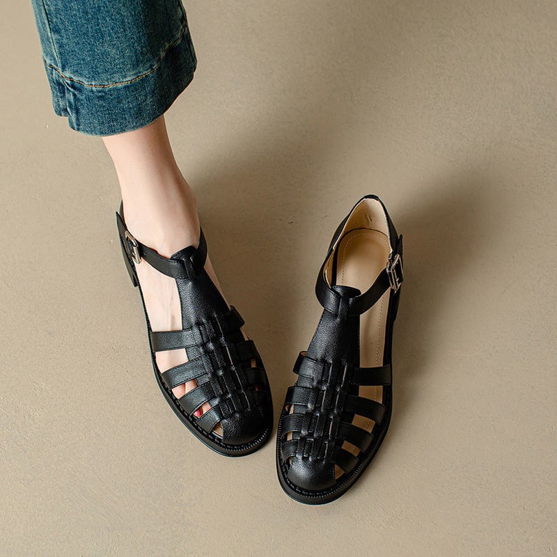 Alden & Archer™ | Eugene T-Strap Sandals