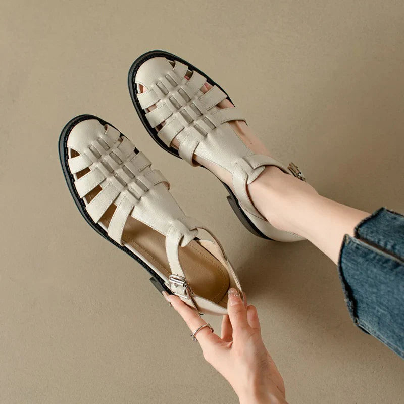 Alden & Archer™ | Eugene T-Strap Sandals