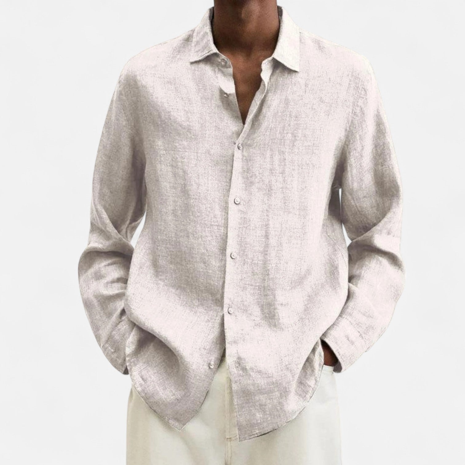 Men’s Classic Fit Linen Shirt – Timeless Comfort, Effortless Sophistication