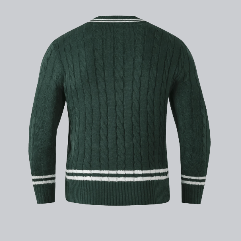 Men's Cable Knit Sweater | Chunky